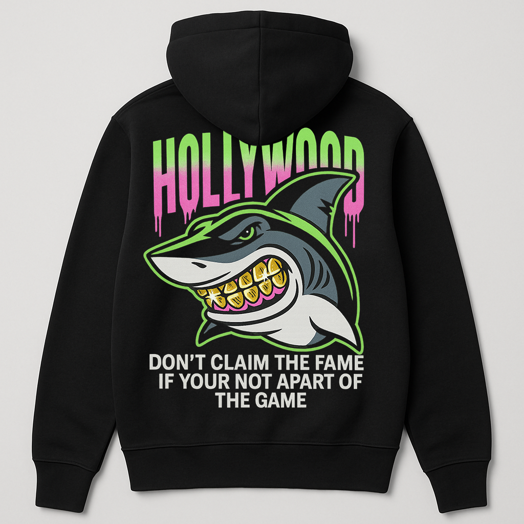 HOLLYWOOD BIG SHARK HOODIE